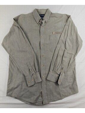 Vintage HP Hewlett Packard Swingster Button Up Shirt Men’s M 100% Cotton